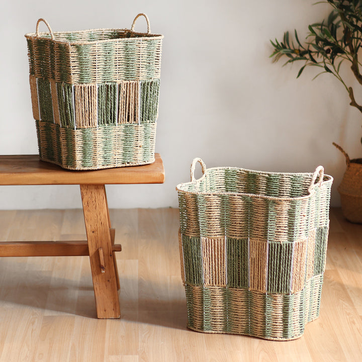 Handcrafted storage basket