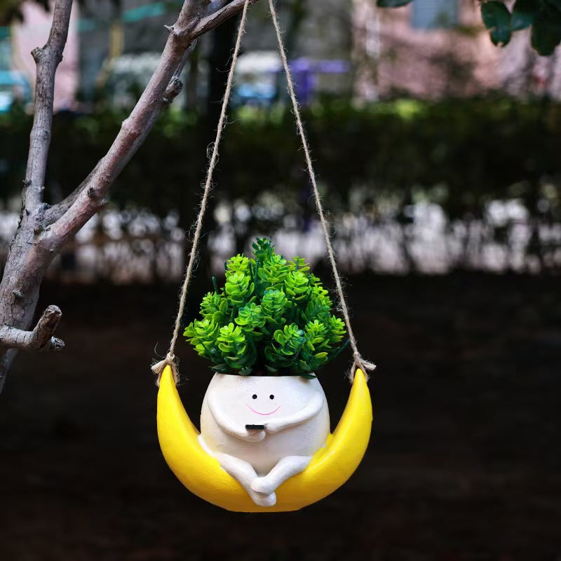 Whimsical Banana Planter