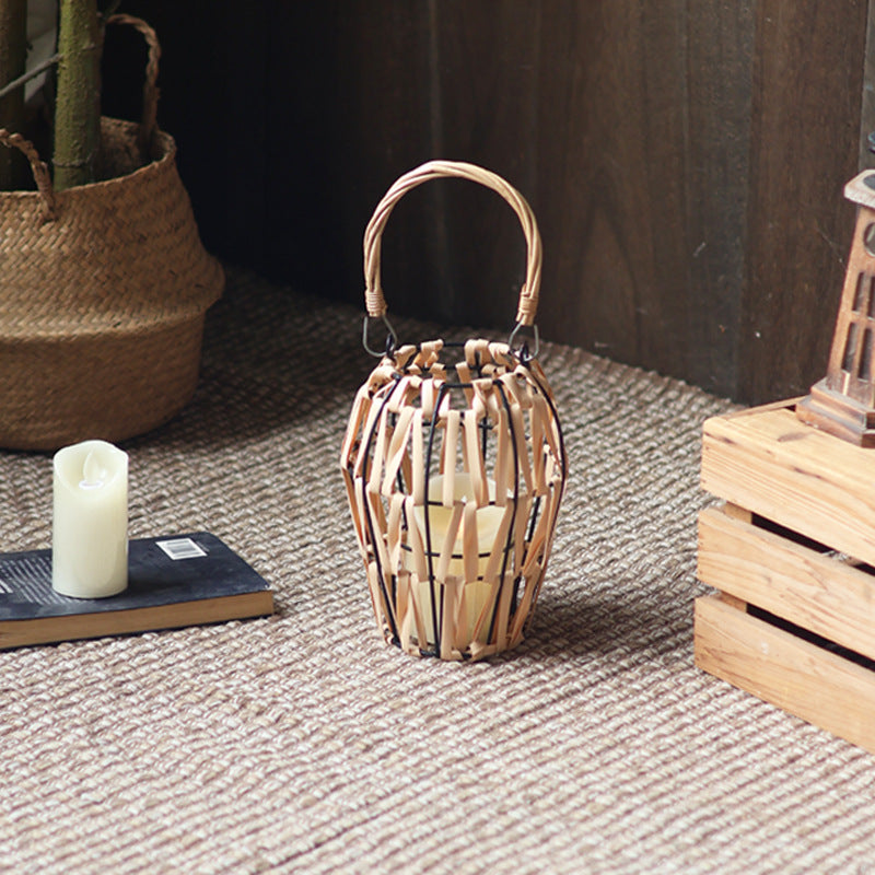 Handmade Basket Lamp