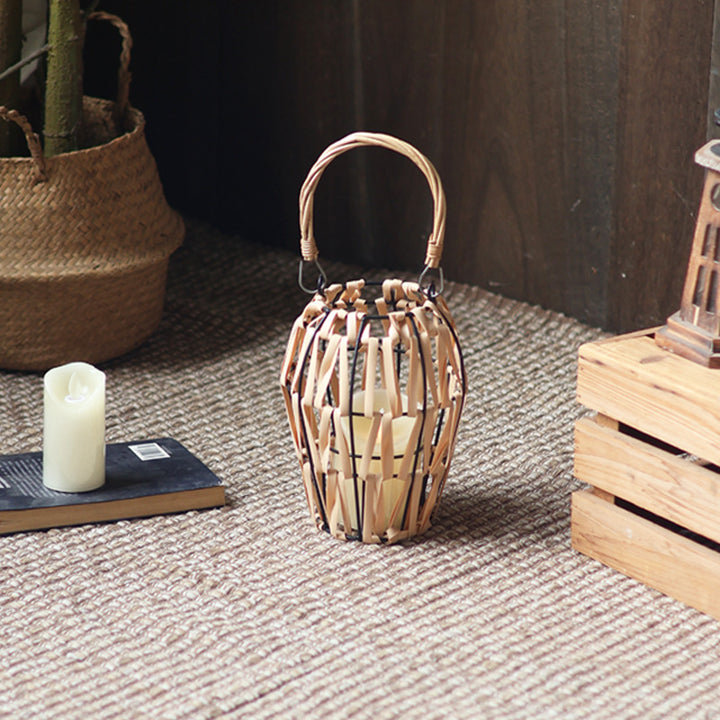 Handmade Basket Lamp