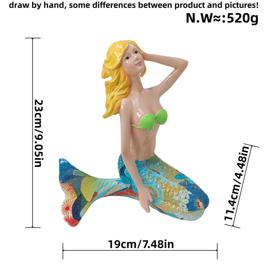 Decorative Mermaid Figurine