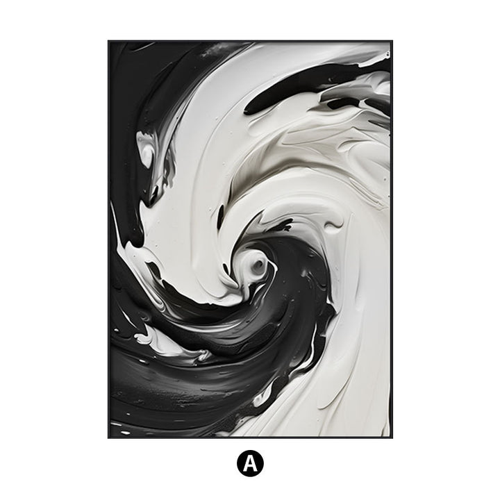 Abstract Swirl Wall Art