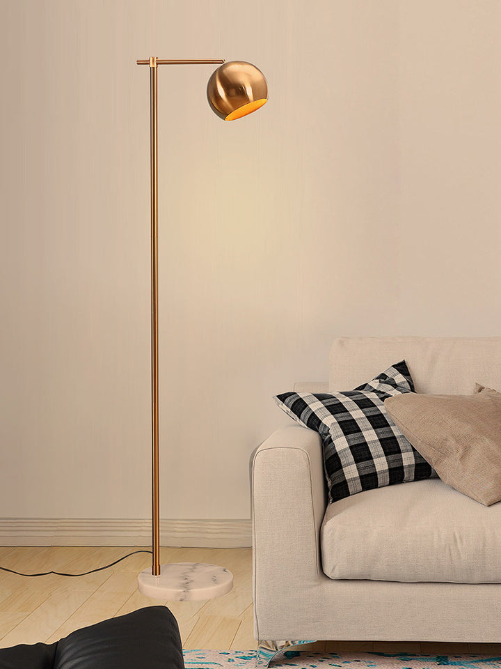 Modern adjustable reading lamp for the floor