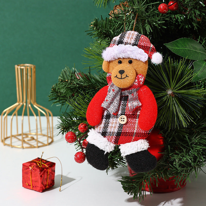 Decorative Christmas tree figure in reindeer design