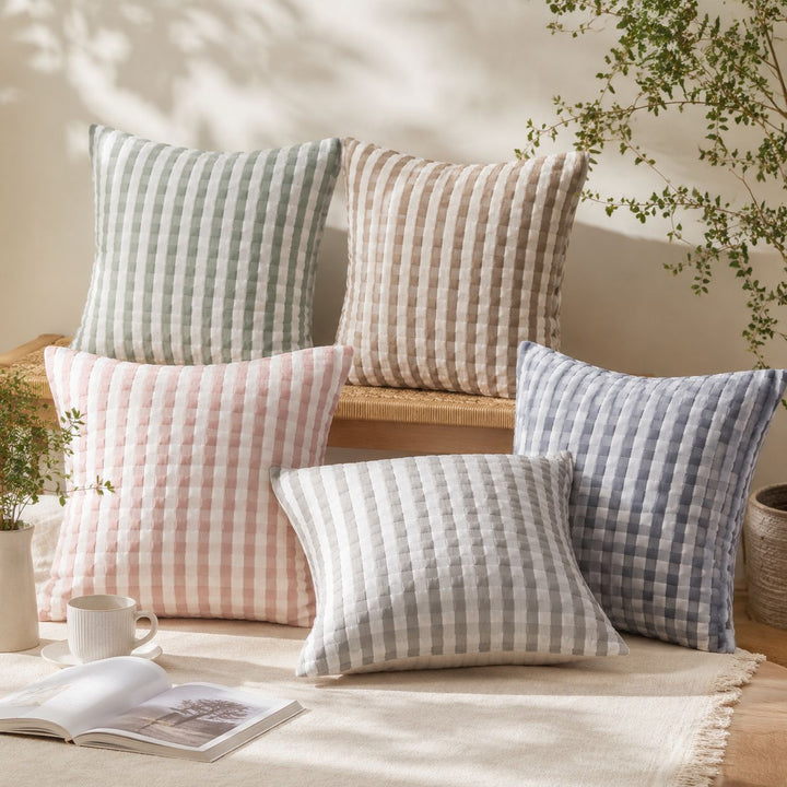 Checkered Decorative Throw Pillow