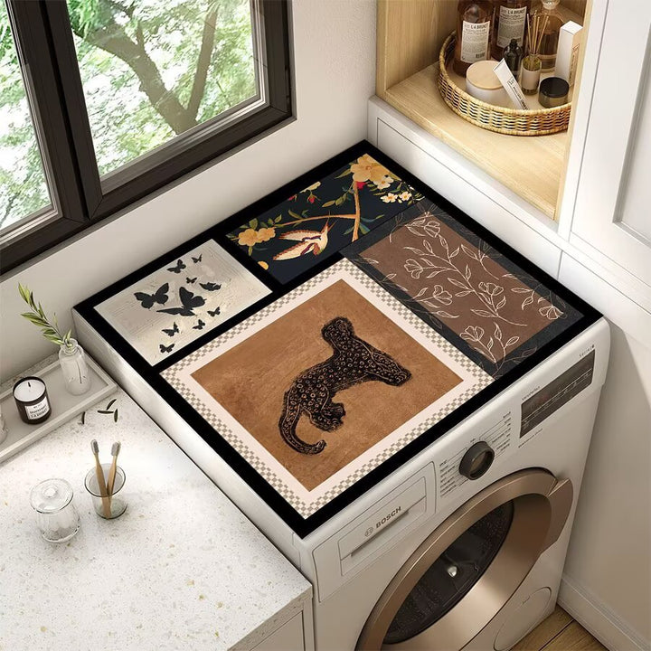 Wildlife-Themed Laundry Room Mat
