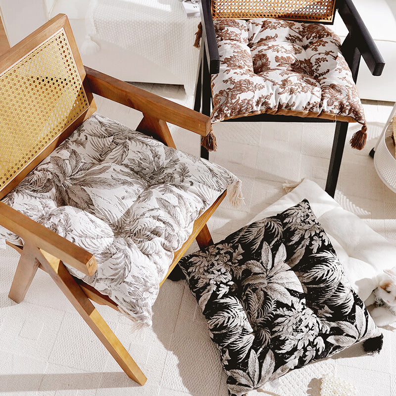 Decorative Floral Pattern Floor Cushion