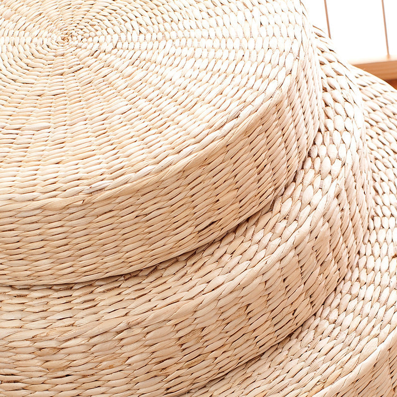 Round Woven Floor Cushion