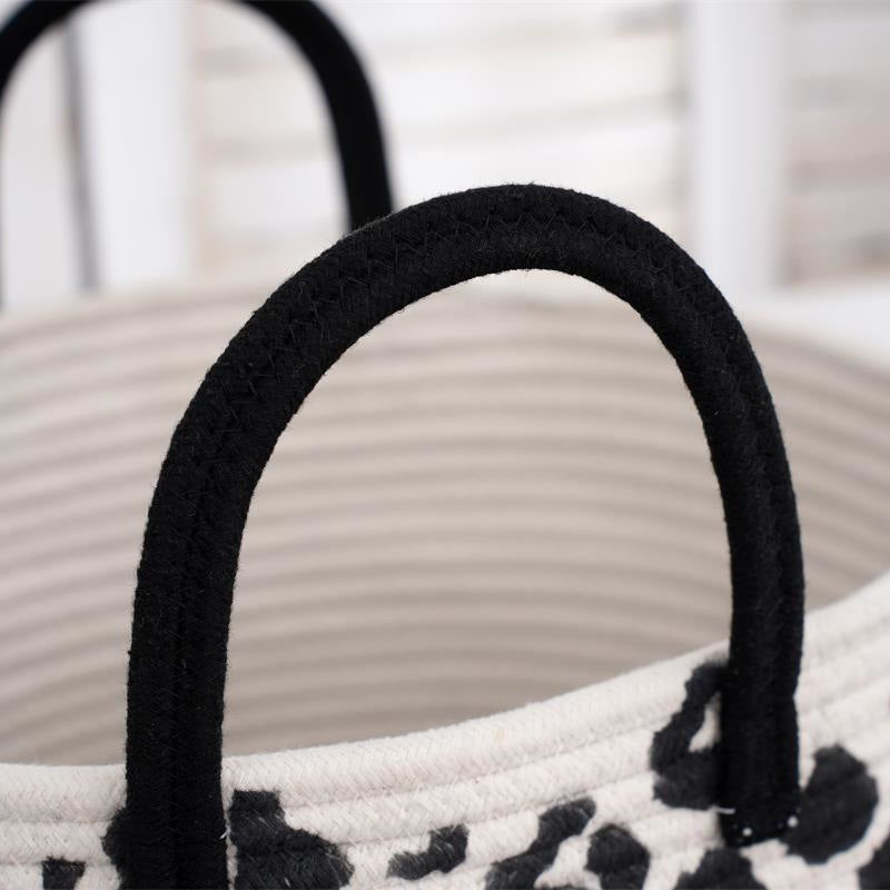 Decorative storage basket