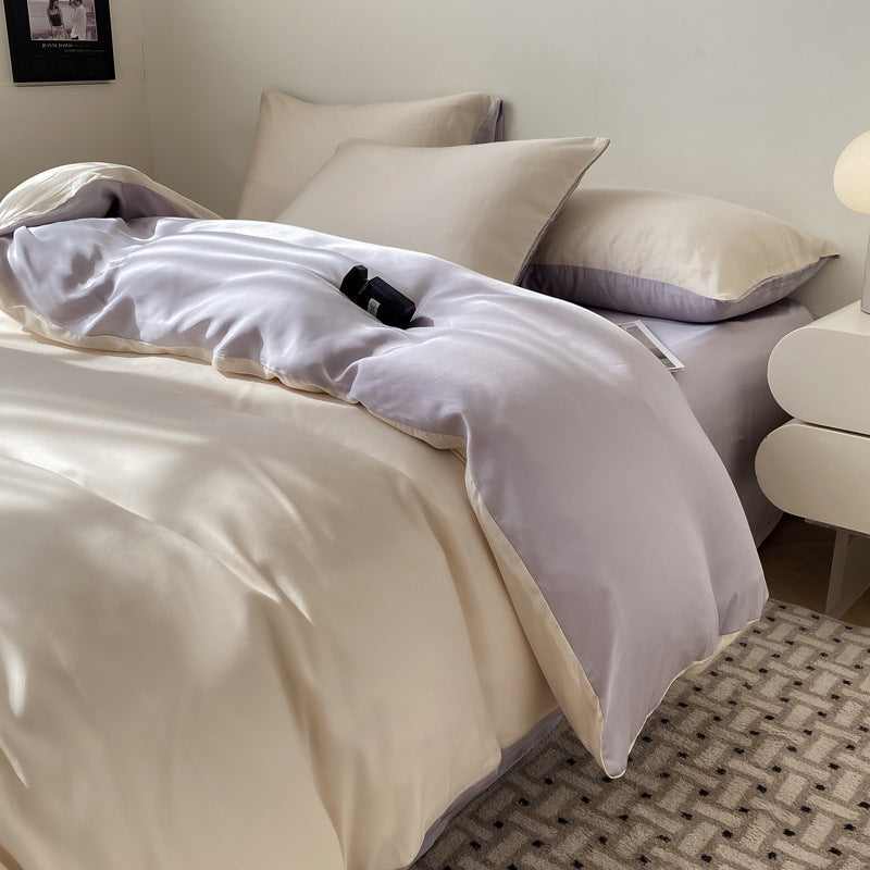 Luxurious Silk Duvet Cover Set