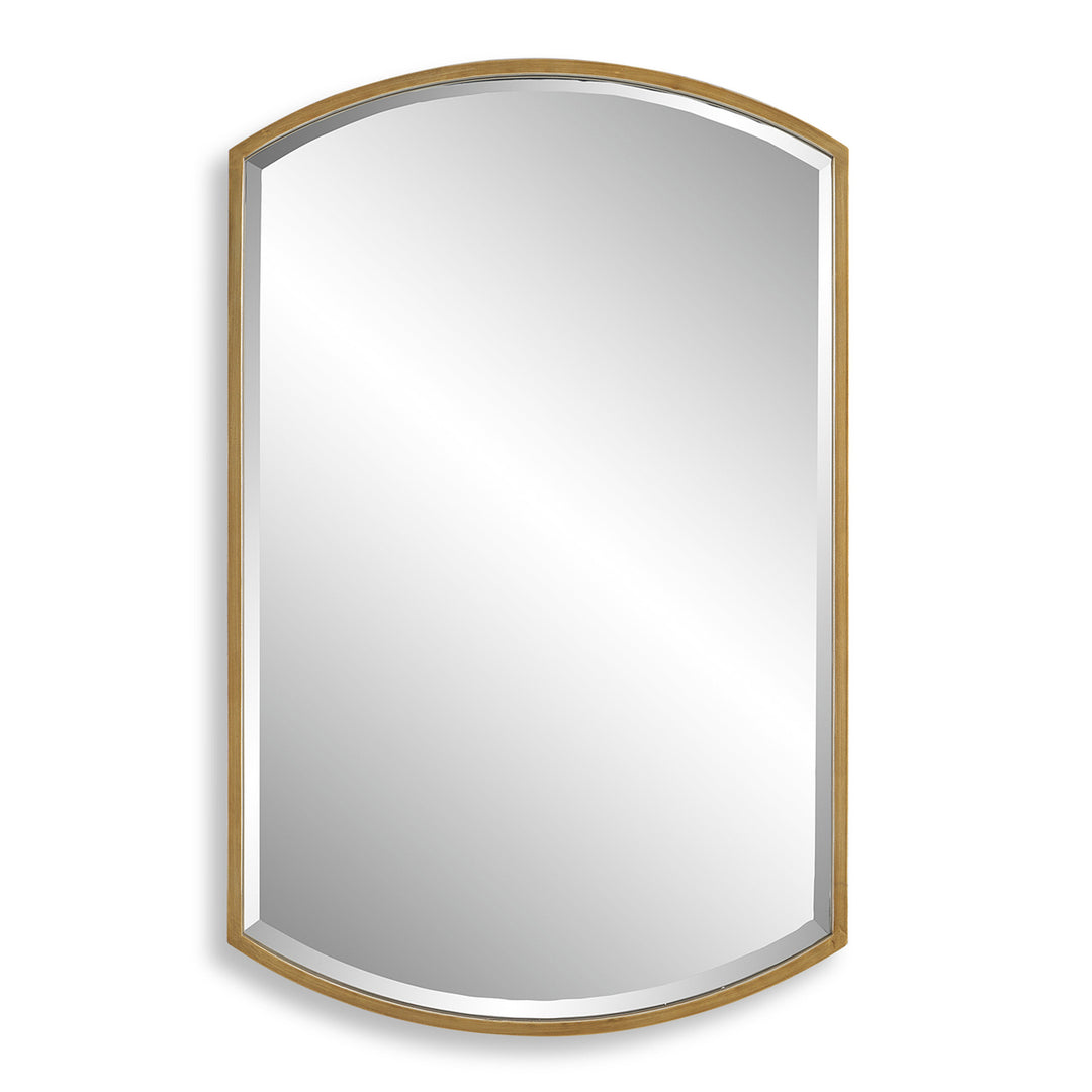 Arched Decorative Wall Mirror With Elegant Frame