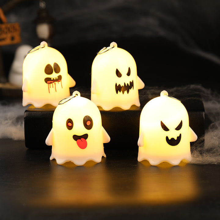 Halloween Ghost LED Keychain Night Light
