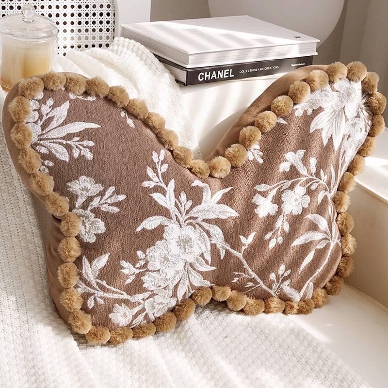 Butterfly-Shaped Decorative Pillow
