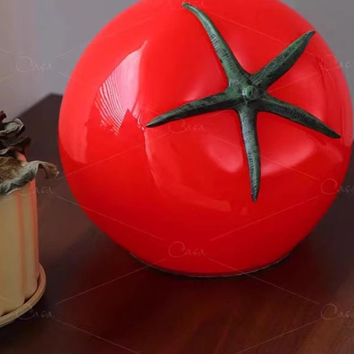 Decorative tomato-shaped lamp
