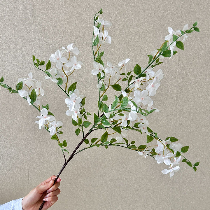 Realistic Faux Flower Branch Arrangement