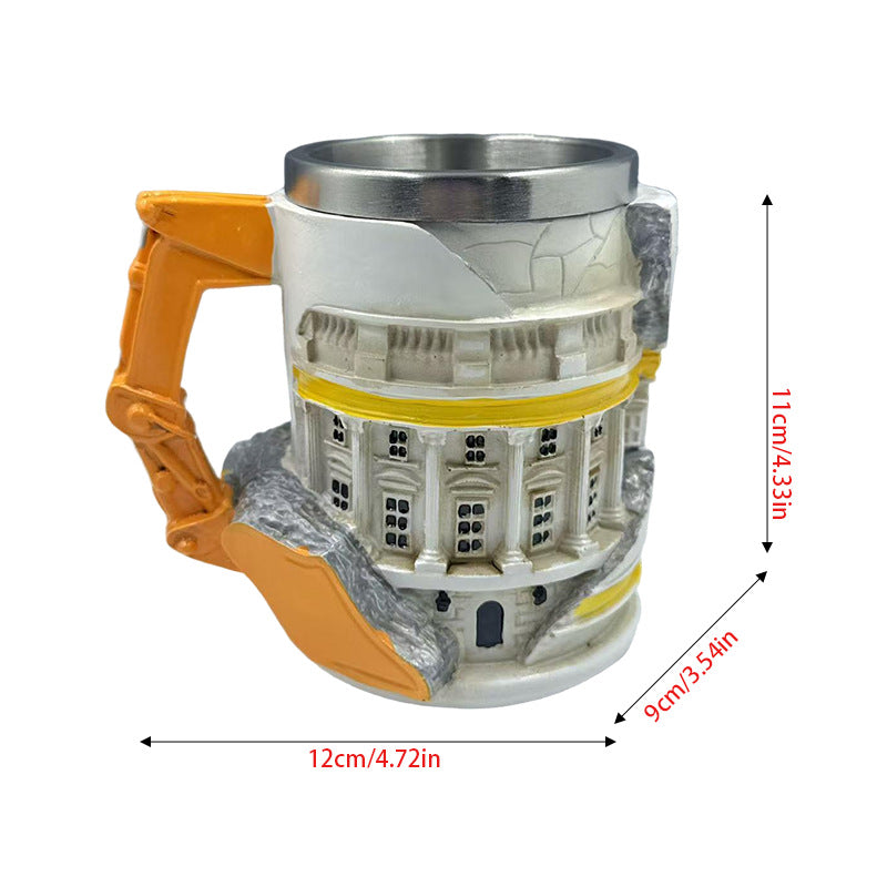 Creative Construction Worker Mug