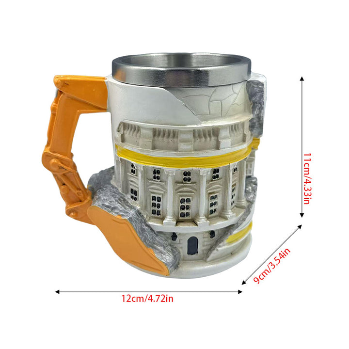 Creative Construction Worker Mug