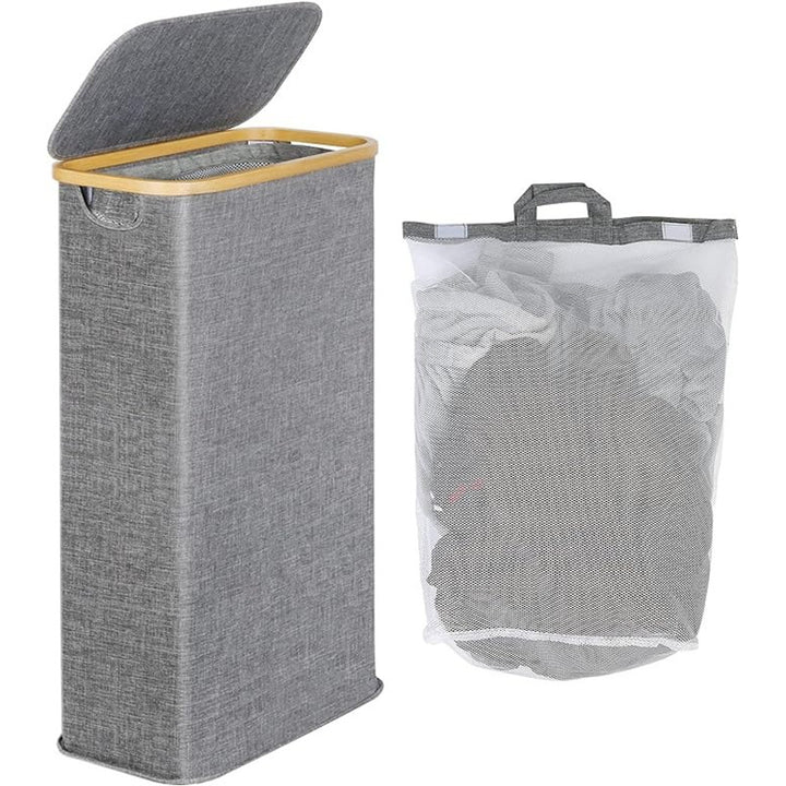 High-quality laundry container with removable inner bag