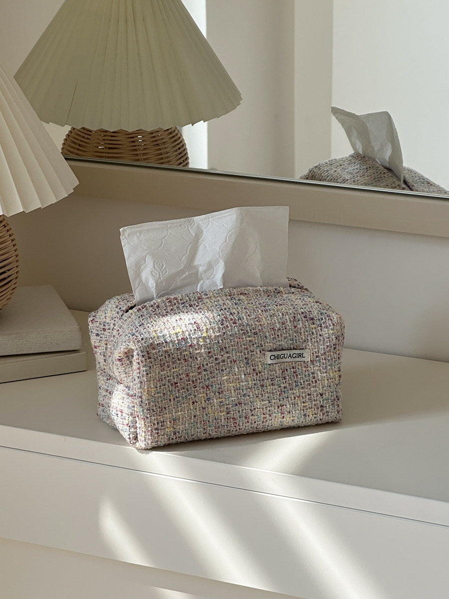 Cozy Knit Tissue Box Cover