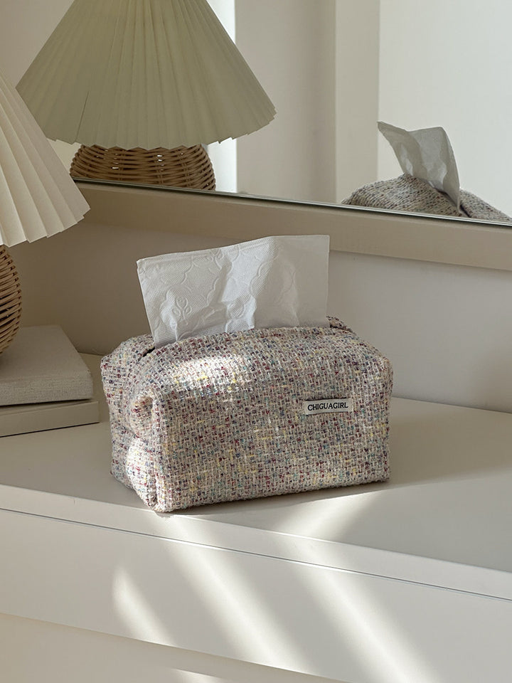 Cozy Knit Tissue Box Cover