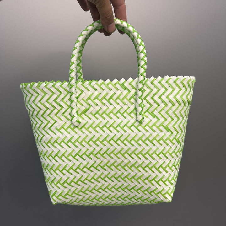 Handcrafted straw bag