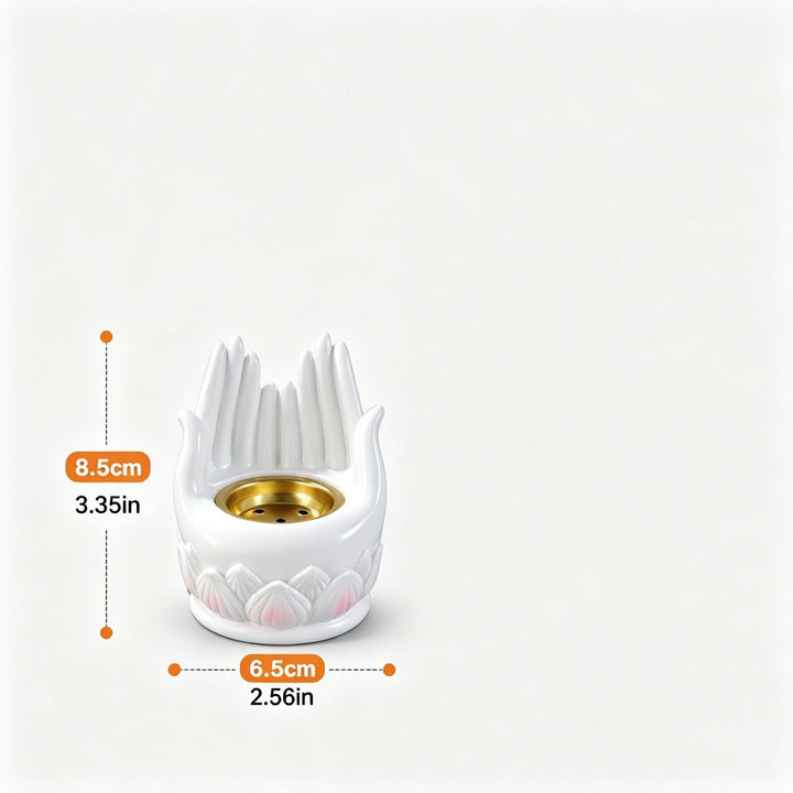 Decorative Hand-Shaped Incense Holder