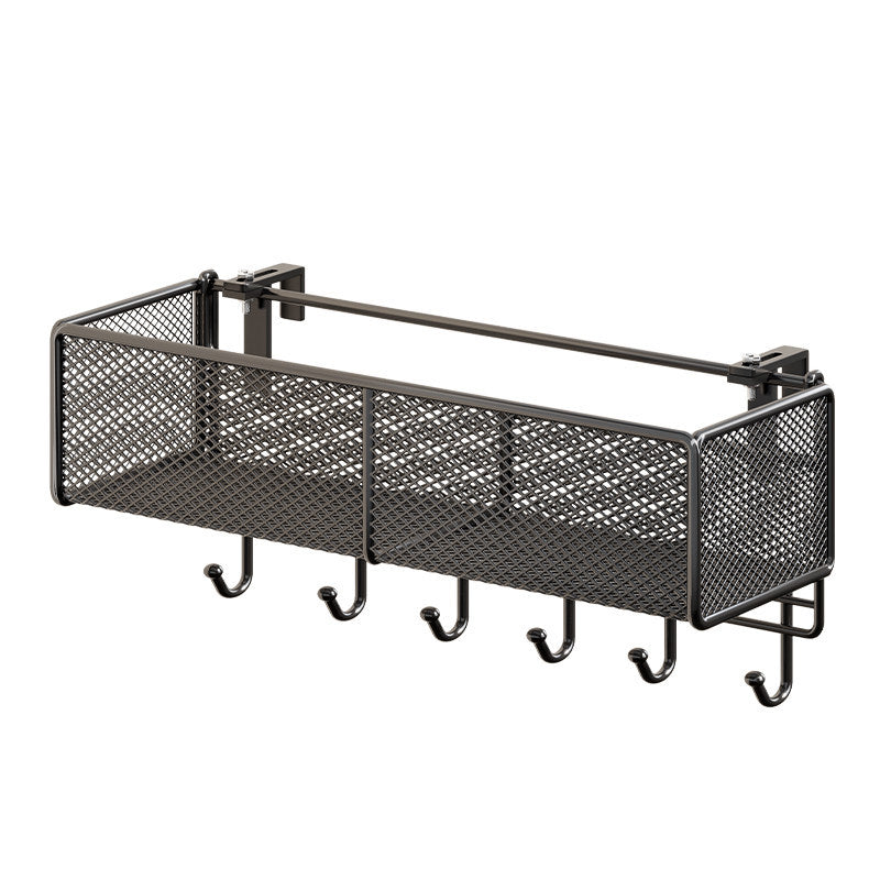 Over-Railing Mesh Kitchen Organizer Basket