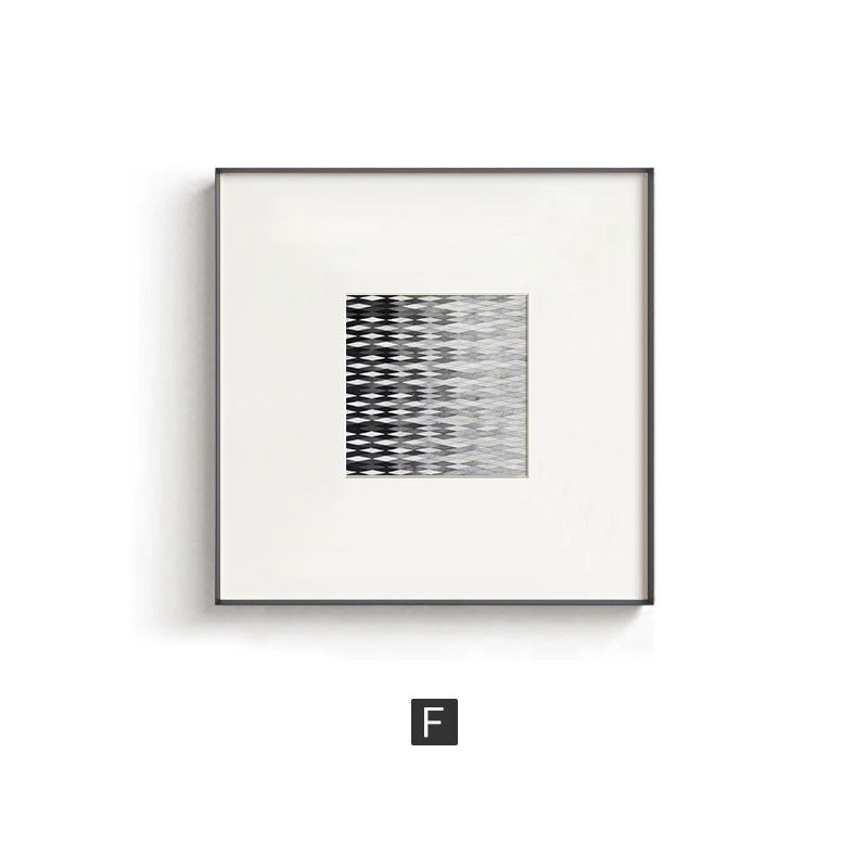 Abstract Textured Framed Art Print