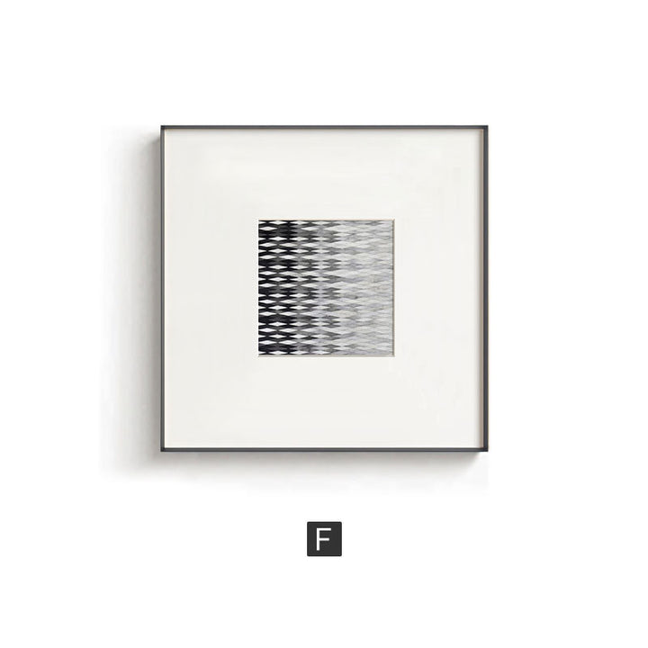Abstract Textured Framed Art Print