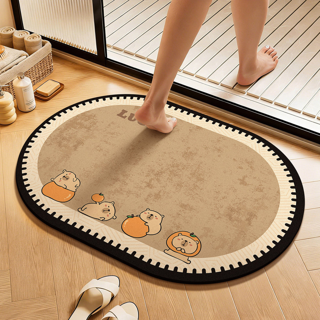 WoCute Cartoon Bath Mat