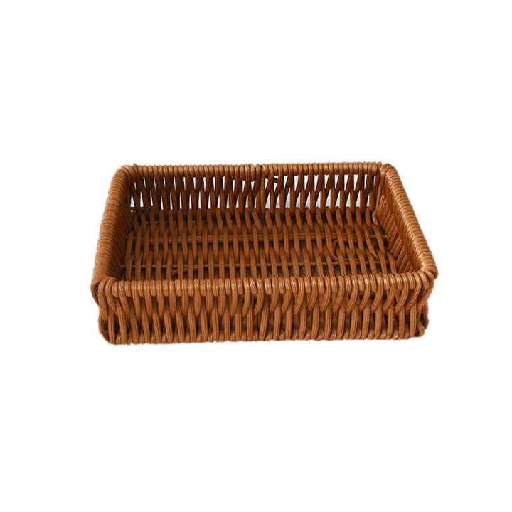 Handcrafted Woven Storage Basket with Open Top