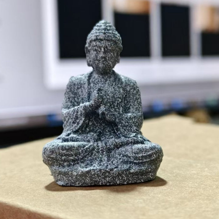 Stone Buddha Figurine