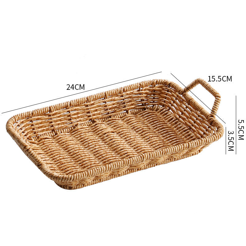 Rectangular Woven Storage Basket