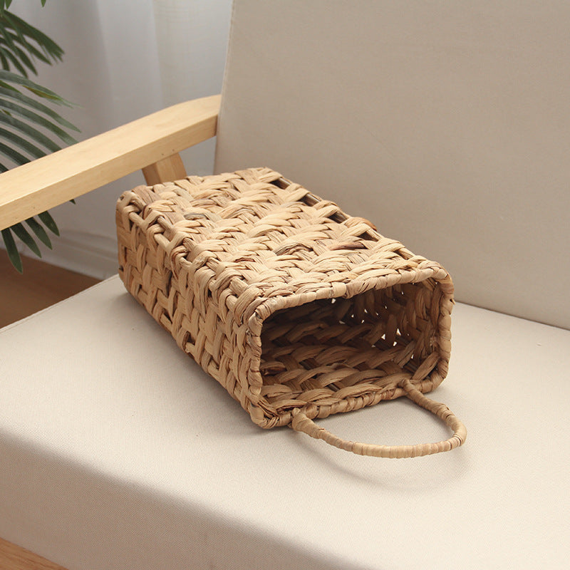 Handwoven flower basket