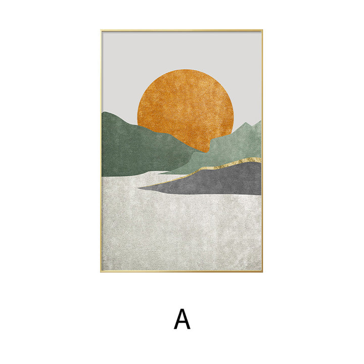 Framed Abstract Landscape Art Print