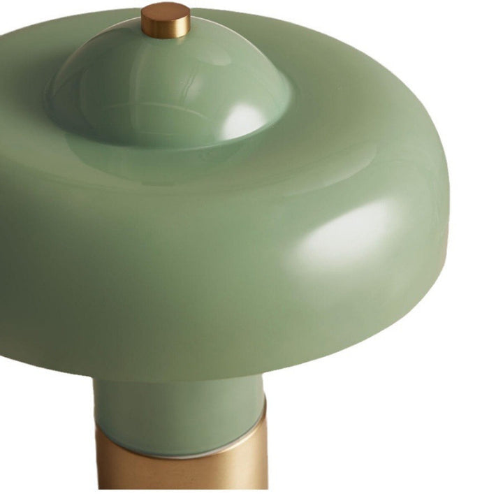 Contemporary mushroom-inspired table lamp