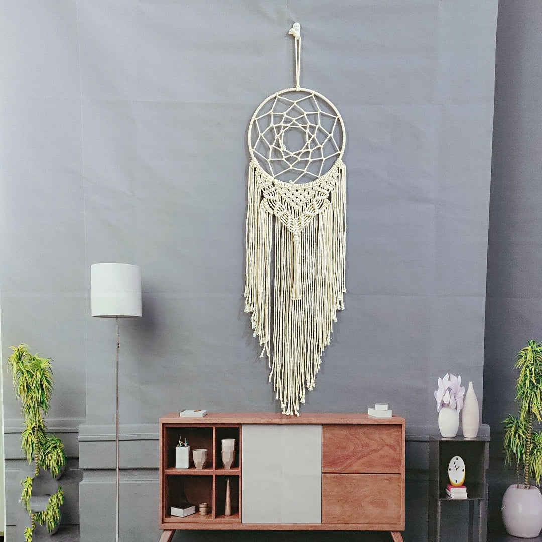 Macramé Dreamcatcher Wall Hanging