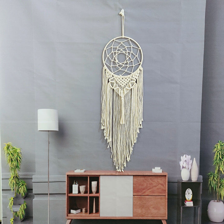 Macramé Dreamcatcher Wall Hanging