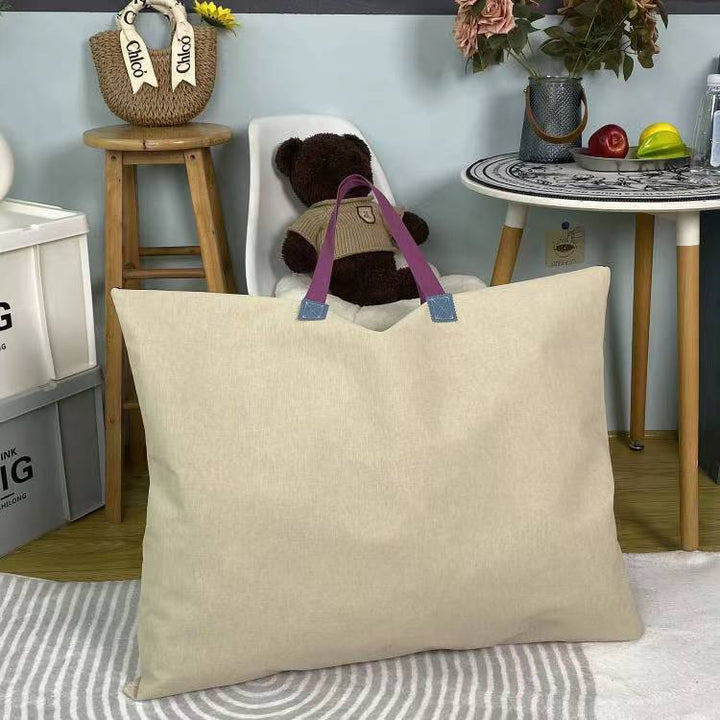 Soft Fabric Storage Pillow