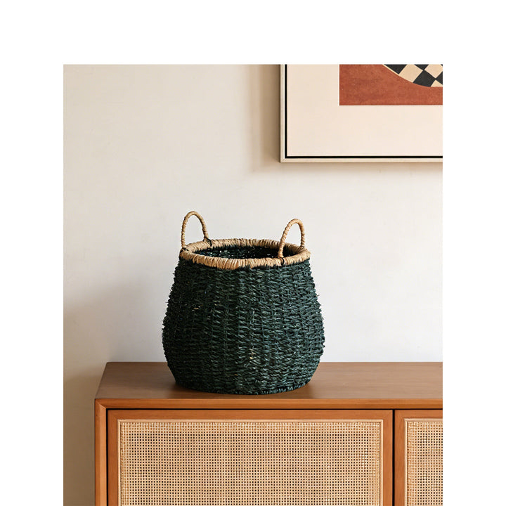 Decorative storage basket