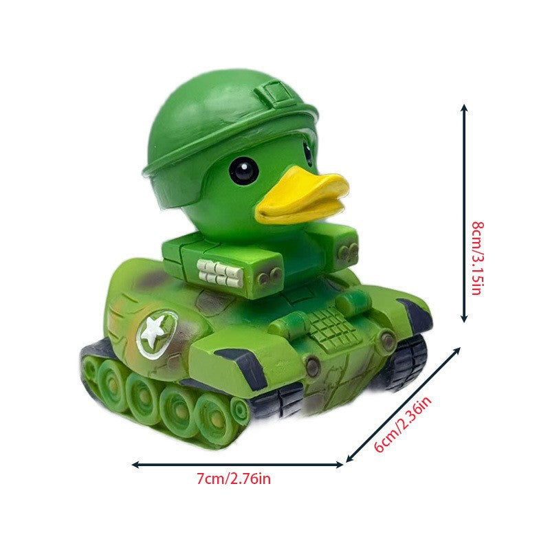 Funny Decor Rubber Duck with Sprinkles
