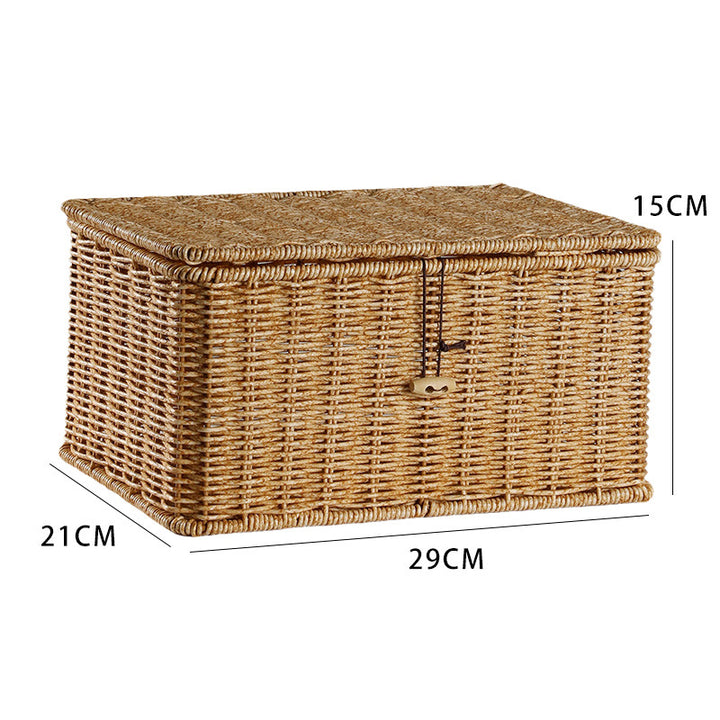 Handcrafted Basket Storage Chest