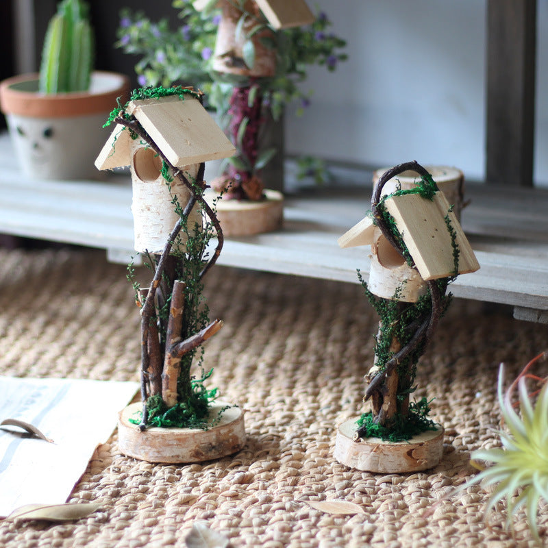 Decorative Birdhouse made of Wood