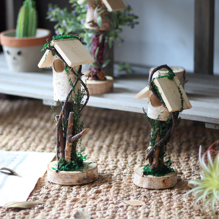 Decorative Birdhouse made of Wood