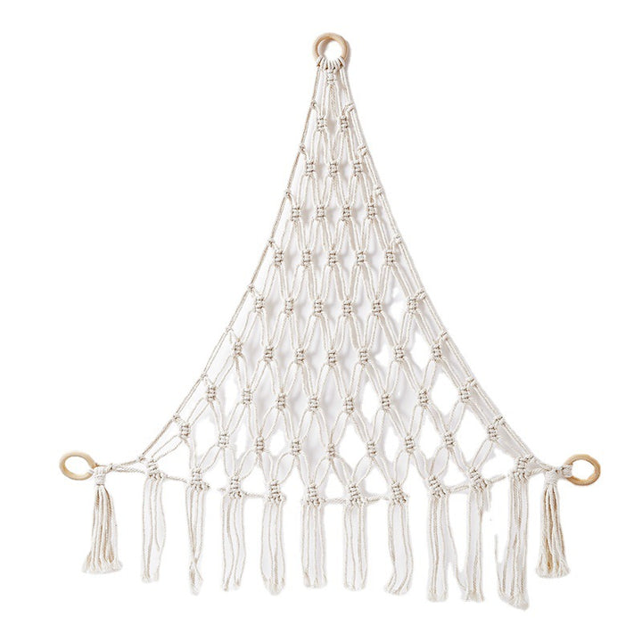 Macramé Decorative Wall Hanging Shelf