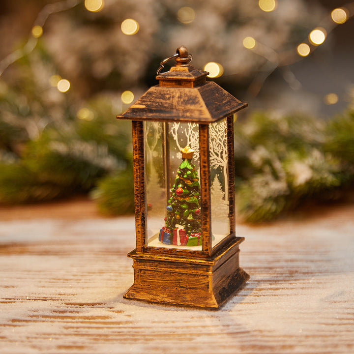 Decorative LED Christmas Lantern