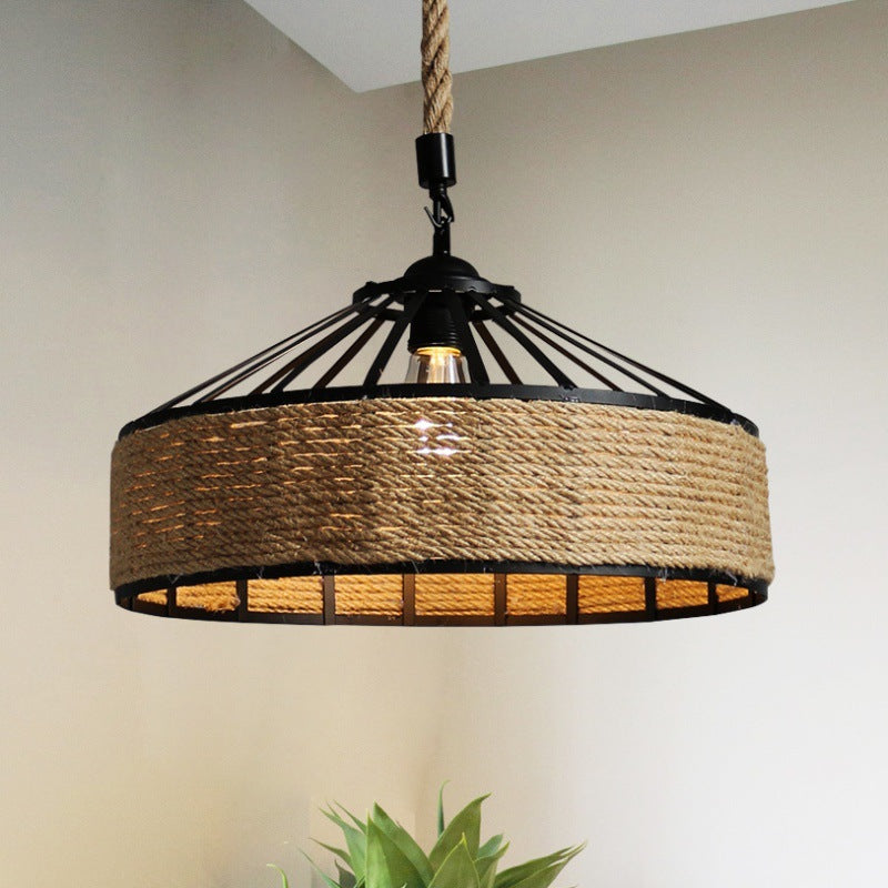 Bohemian Rope Pendant Light