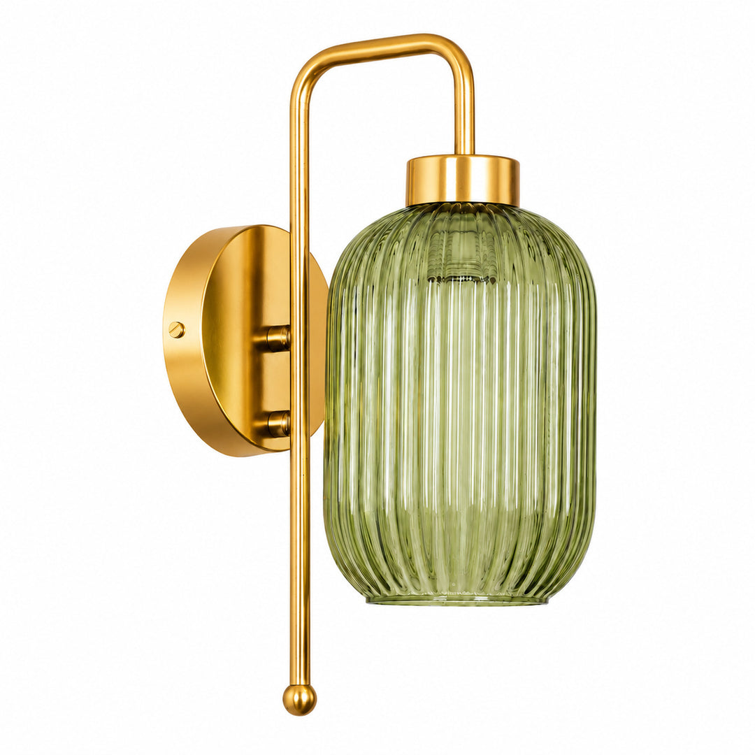Elegant Glass Wall Lamp with Adjustable Lighting