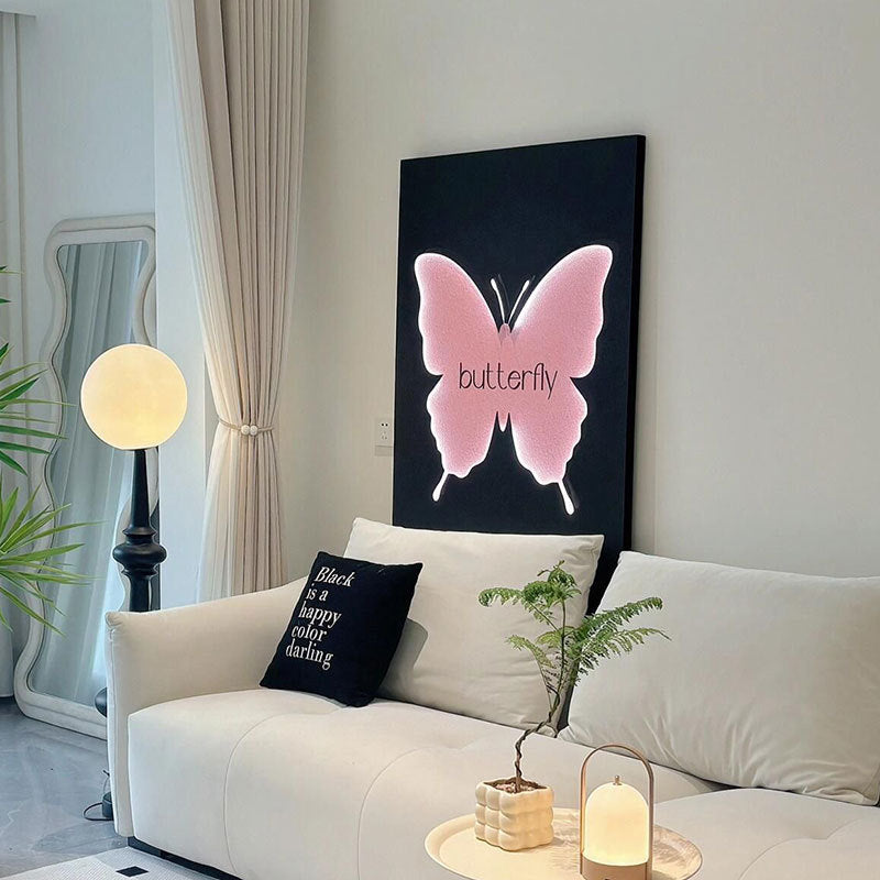 Butterfly-Themed Wall Art Print