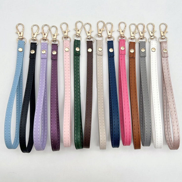 Durable Synthetic Leather Lanyard